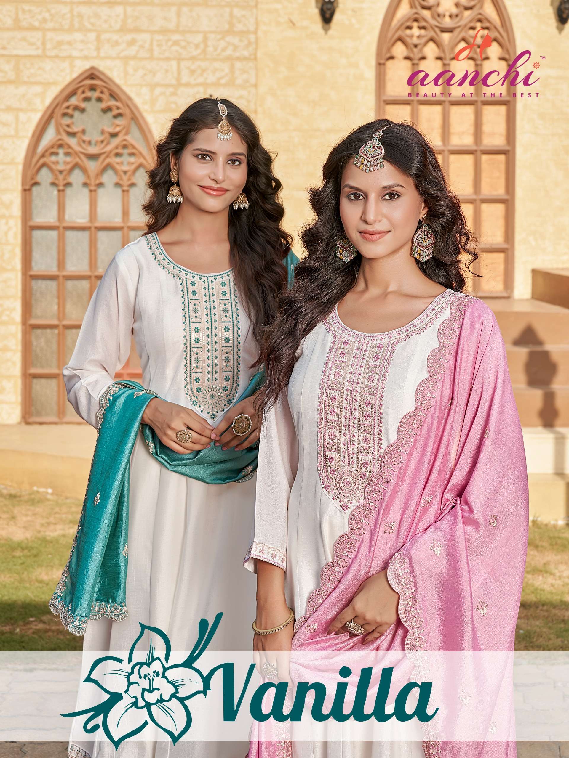  AANCHI (3 PCS CATALOGUE) VANILLA Supplier