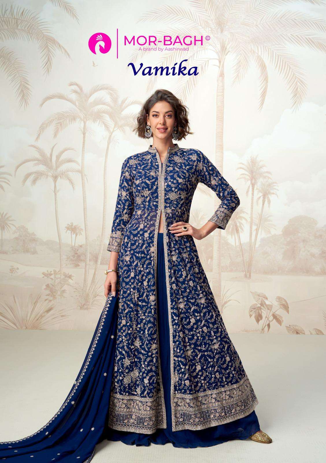 AASHIRWAD CREATION VAMIKA Dress Materials Wholesale Catalog