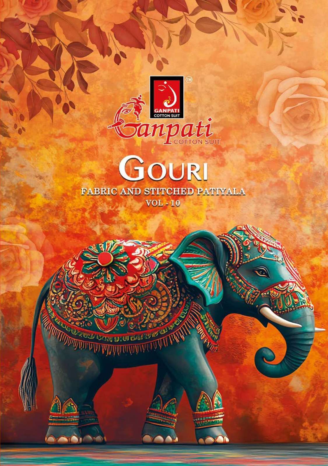 Ganpati Gouri Vol-10 – Dress Material wholesale catalog