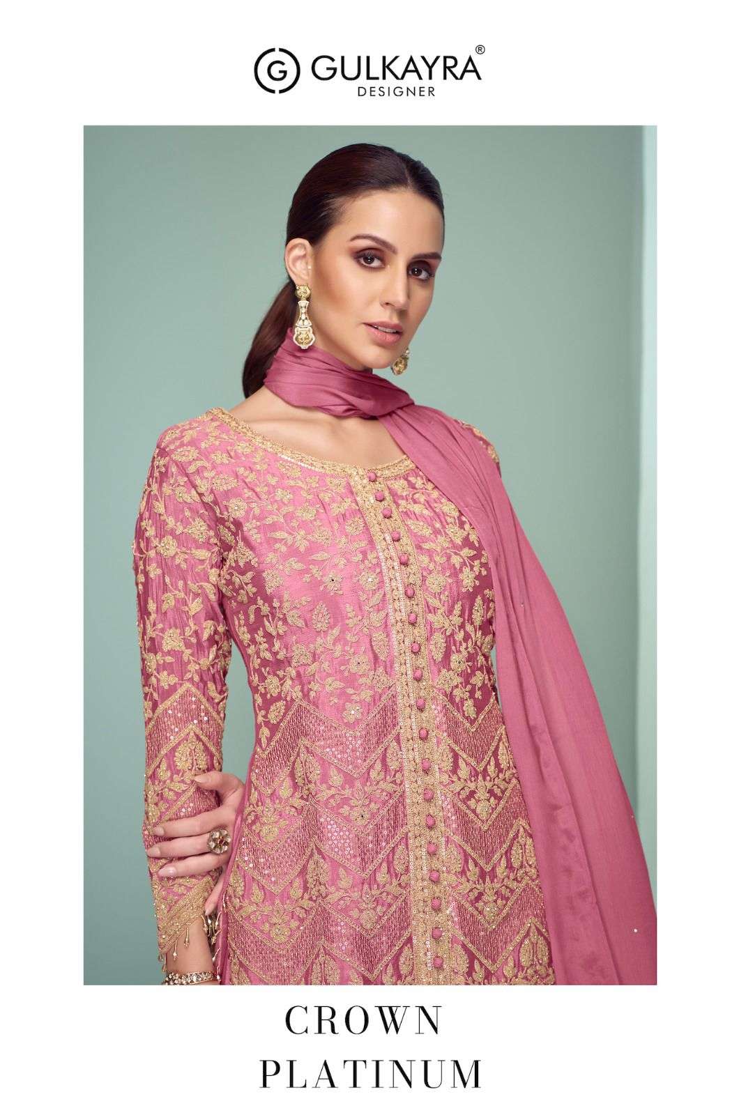 Gulkayra Designer CROWN PLATINUM Dress Suppliers