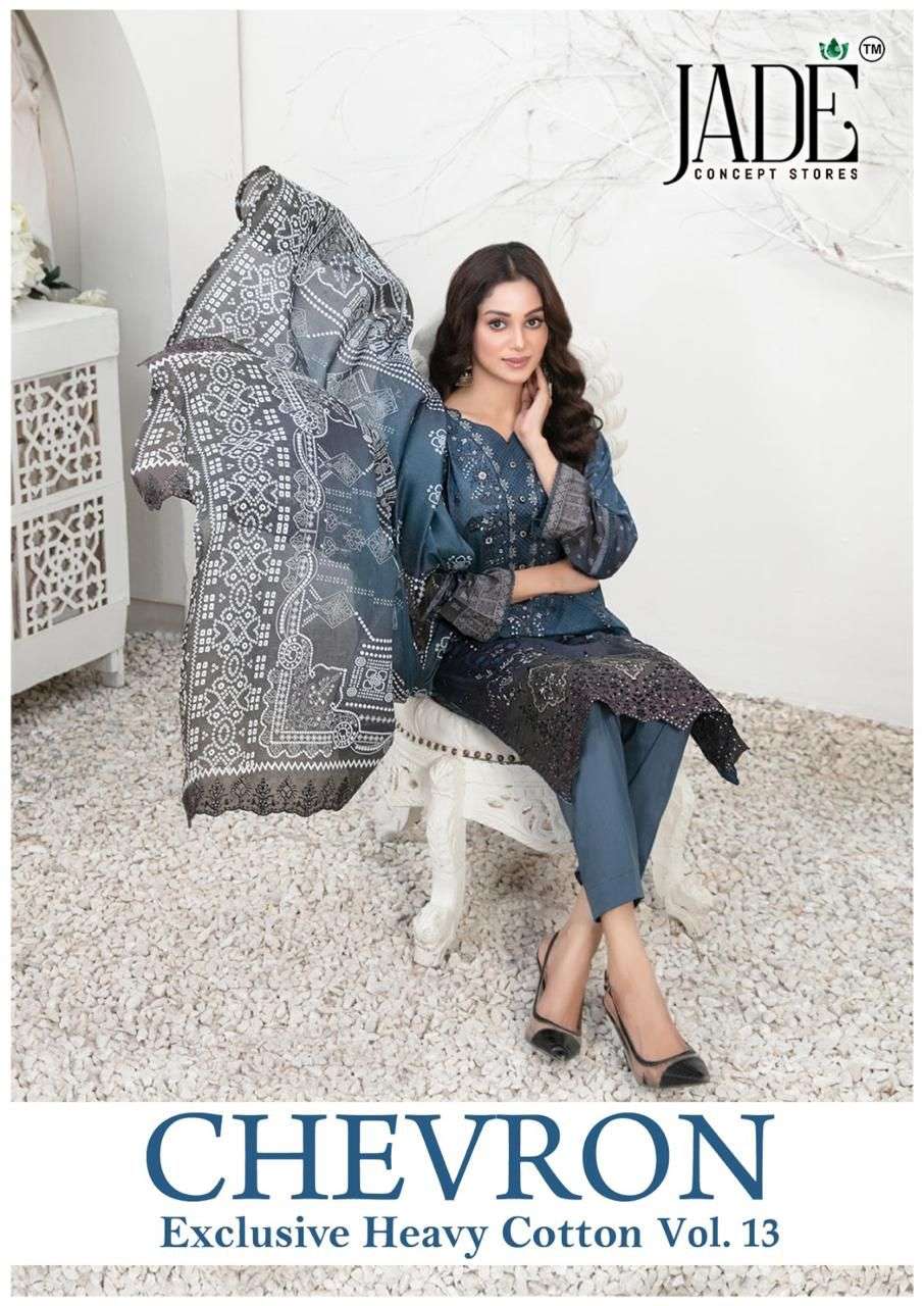 JADE CHEVRON VOL-13 Cotton print Salwar Kameez Suppliers