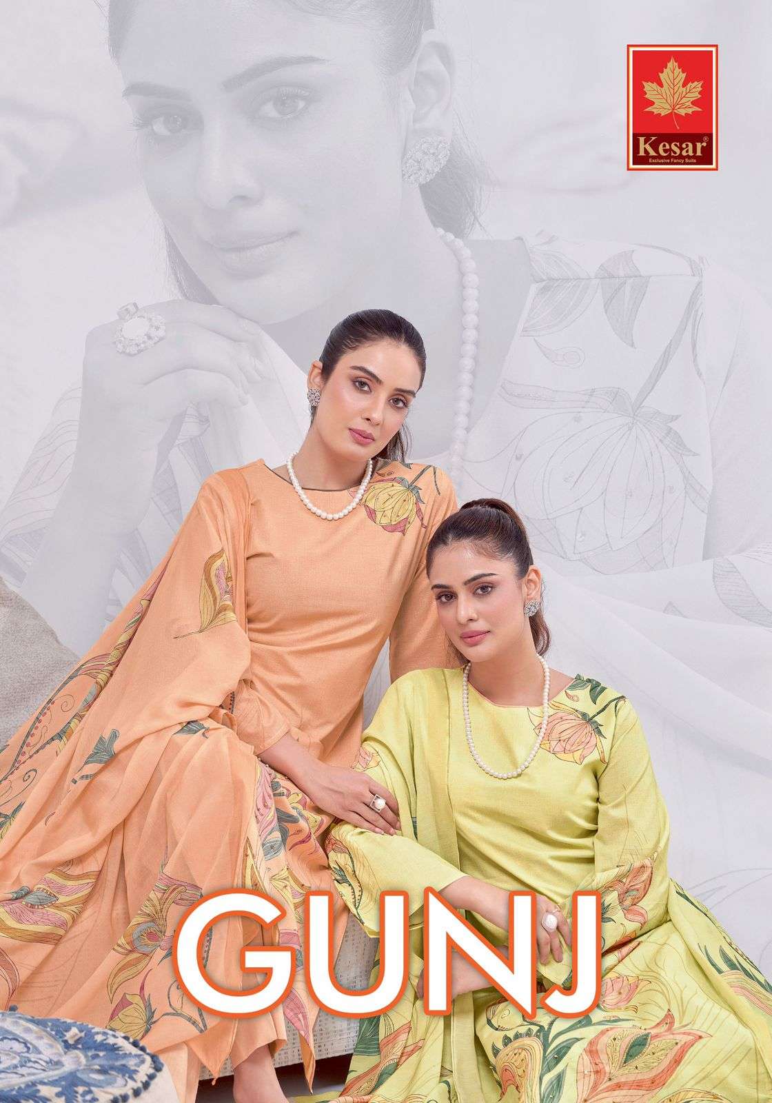 KESAR GUNJ PREMIUM COLLETION OF SUMMER SUITS suppliers
