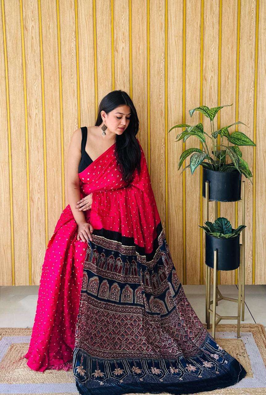 Lagdi pure  Gajji Soft  Silk saree Suppliers