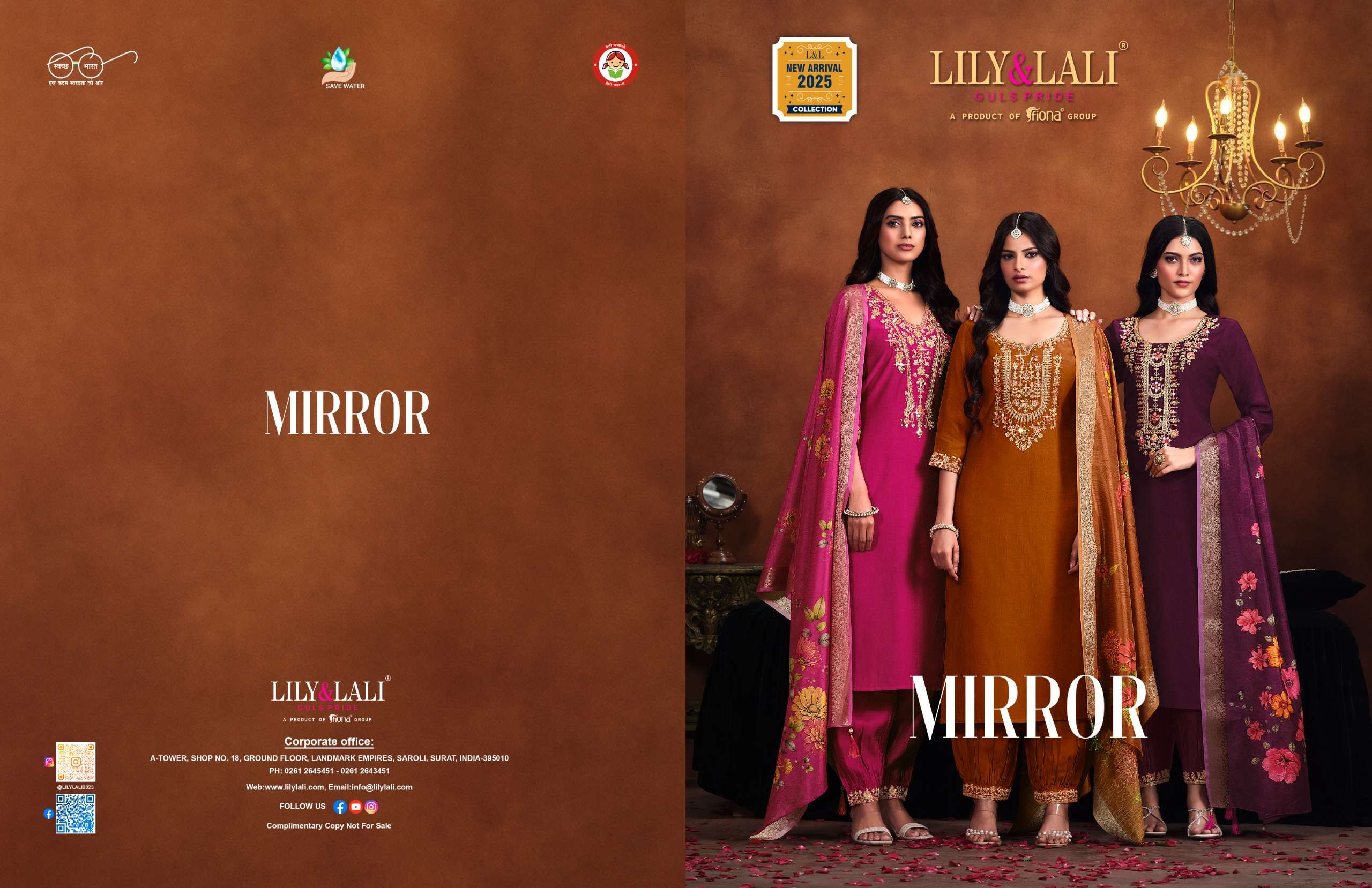 LILY & LALI MIRROR Real Mirror Work READYMADE Suppliers