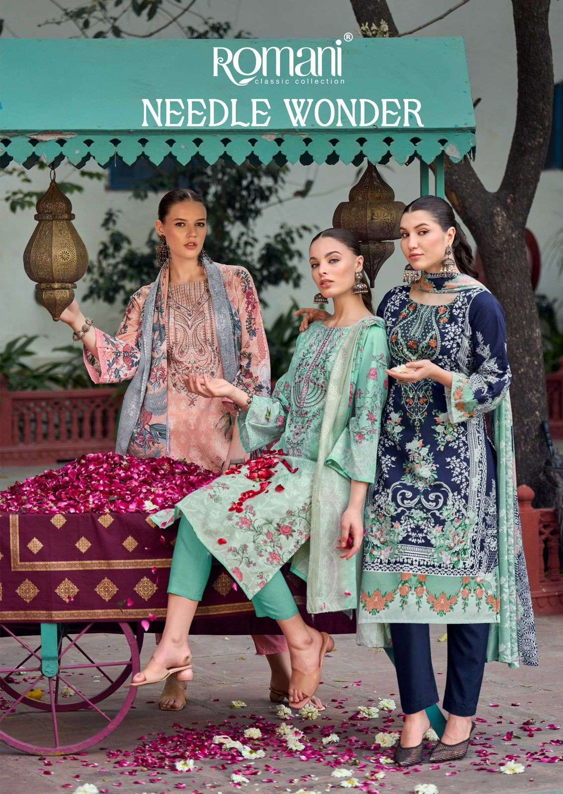 ROMANI NEEDLE WONDER SOFT Cotton Salwar Kameez Suppliers
