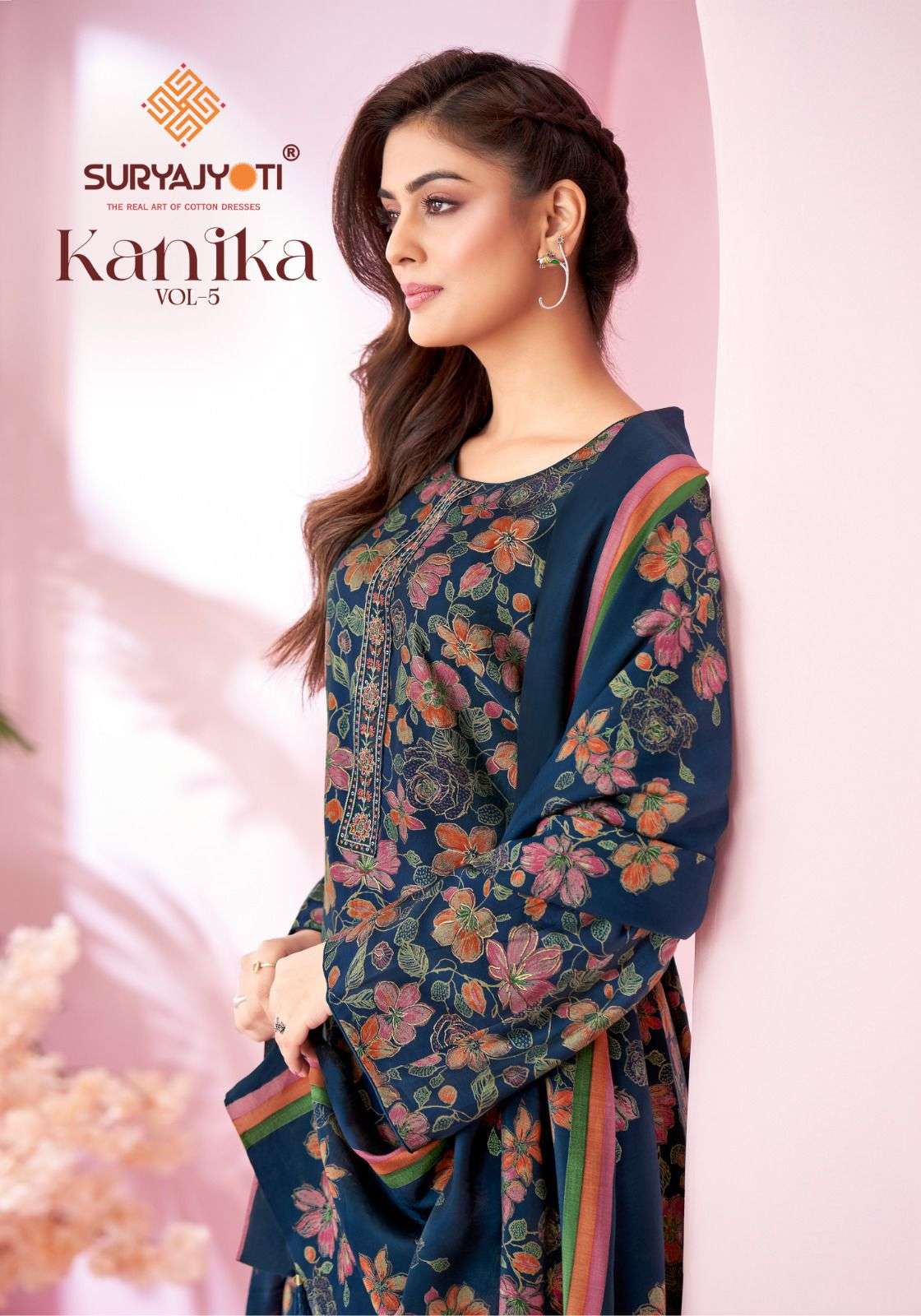 SURYAJYOTI KANIKA VOL-5 Dress Materials wholesale catalog