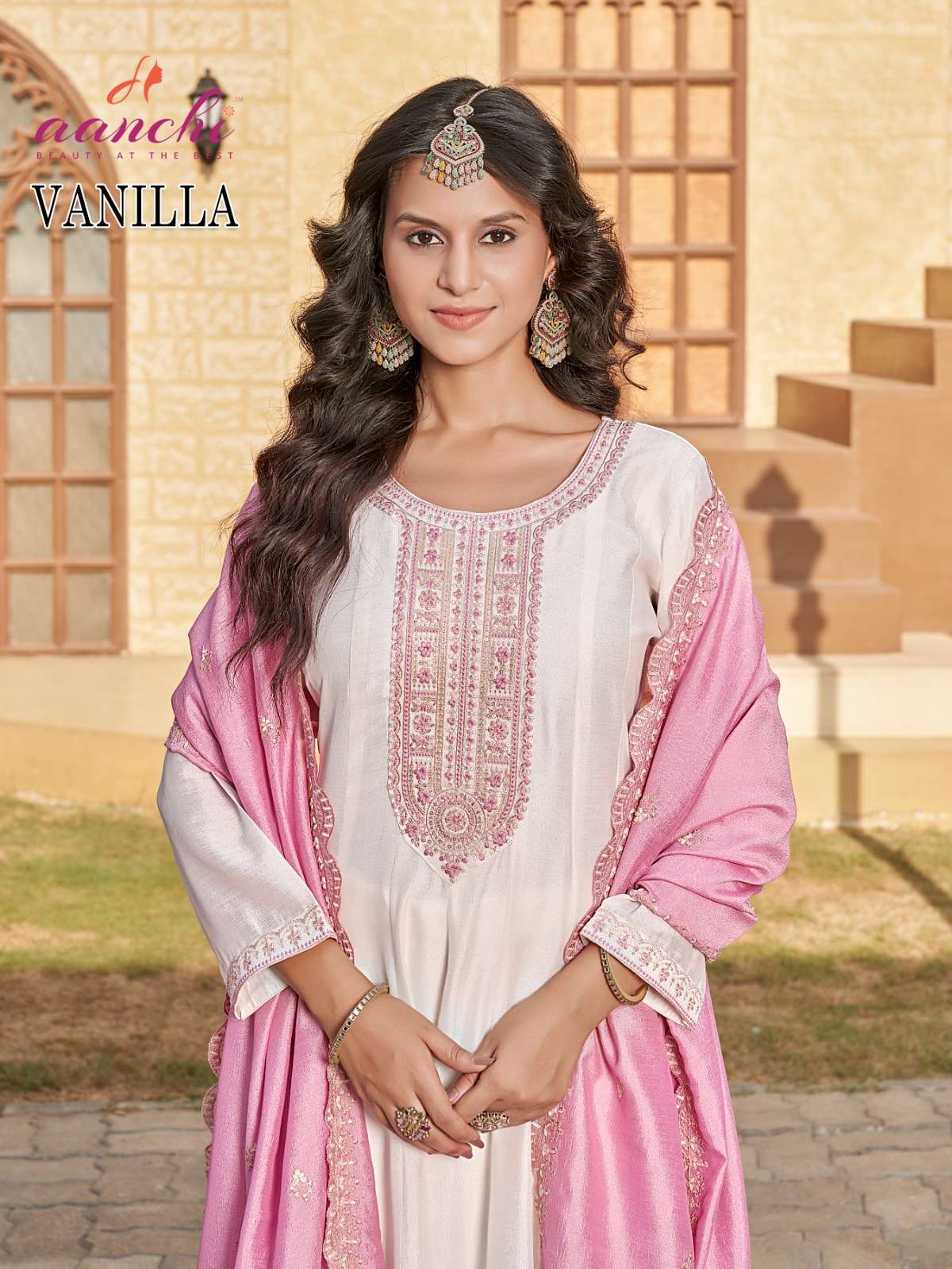  AANCHI (3 PCS CATALOGUE) VANILLA Supplier