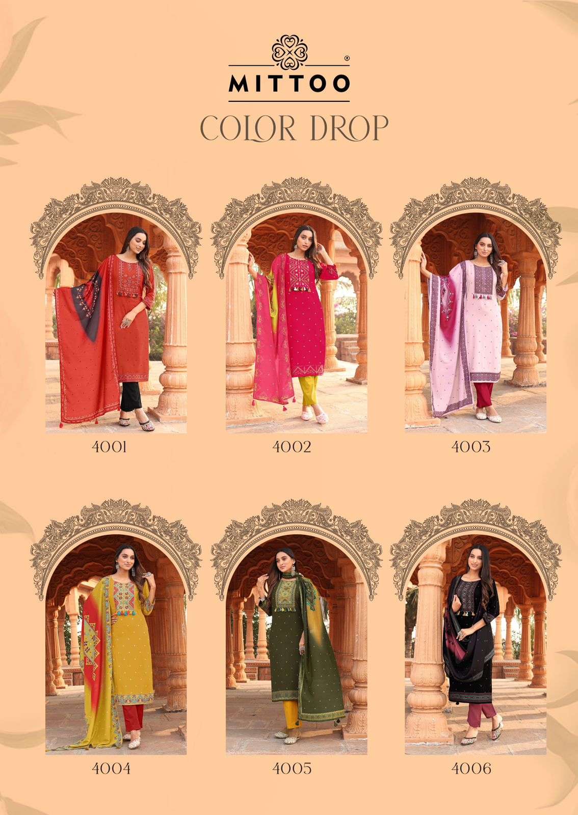 MITTOO Colordrop KURTIS Wholesale Catalog