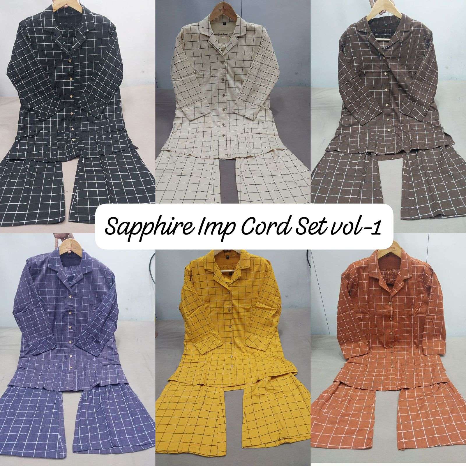 SAPPHIRE IMPORTED CORD SET VOL-1 Wholesale Catalog