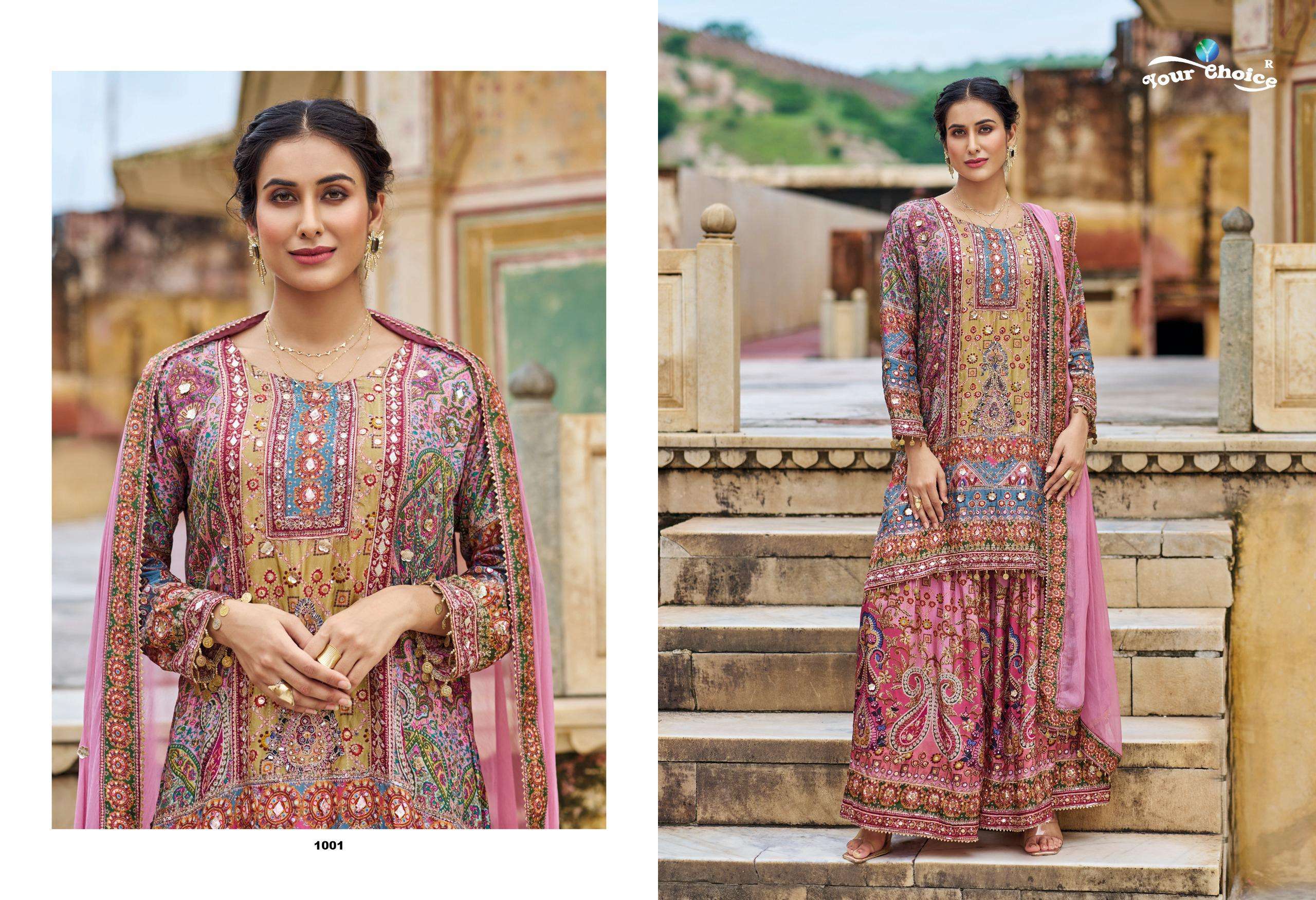 Your choice SEERAT Fully Readymade Free size Wholesale Catalog