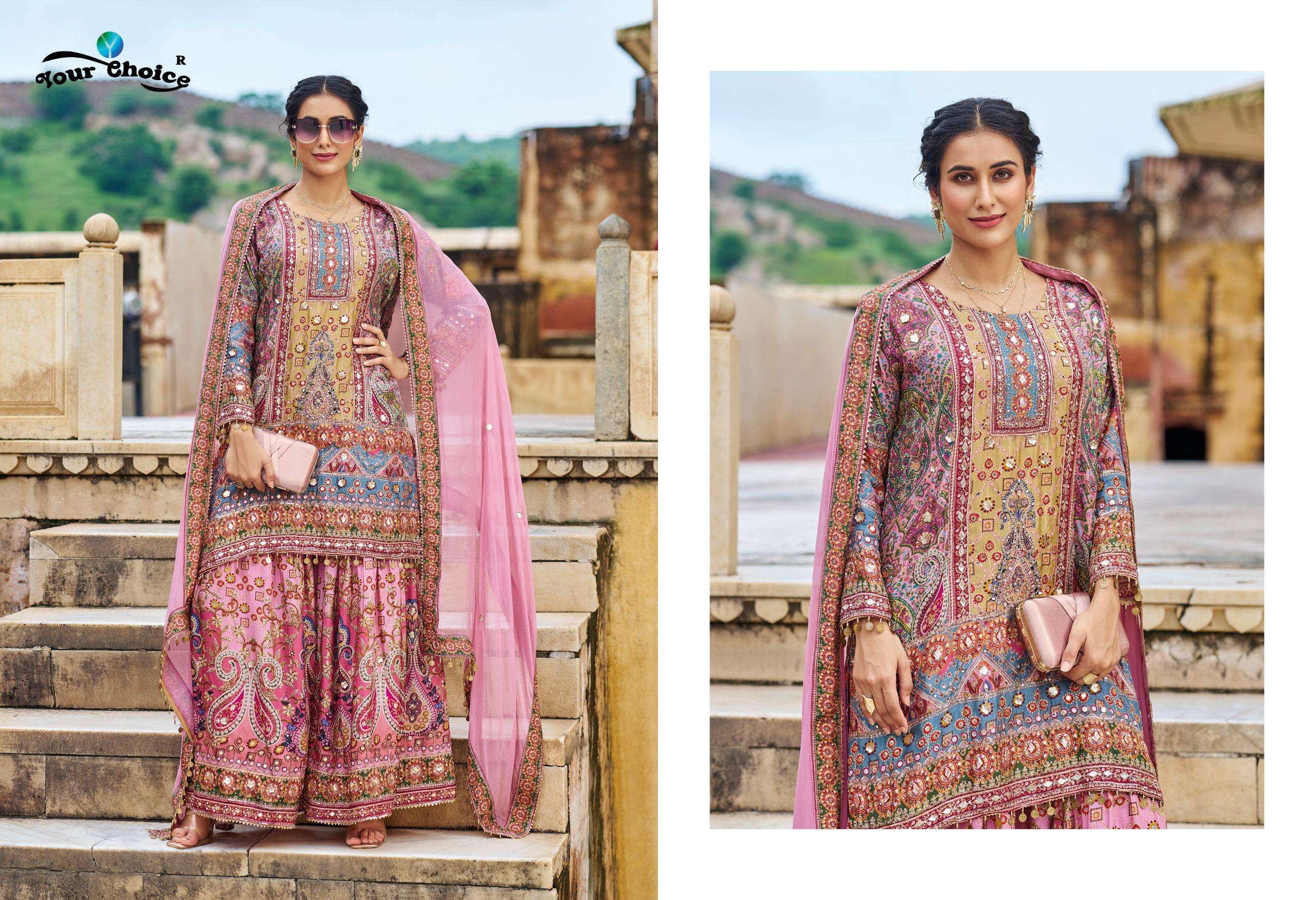 Your choice SEERAT Fully Readymade Free size Wholesale Catalog