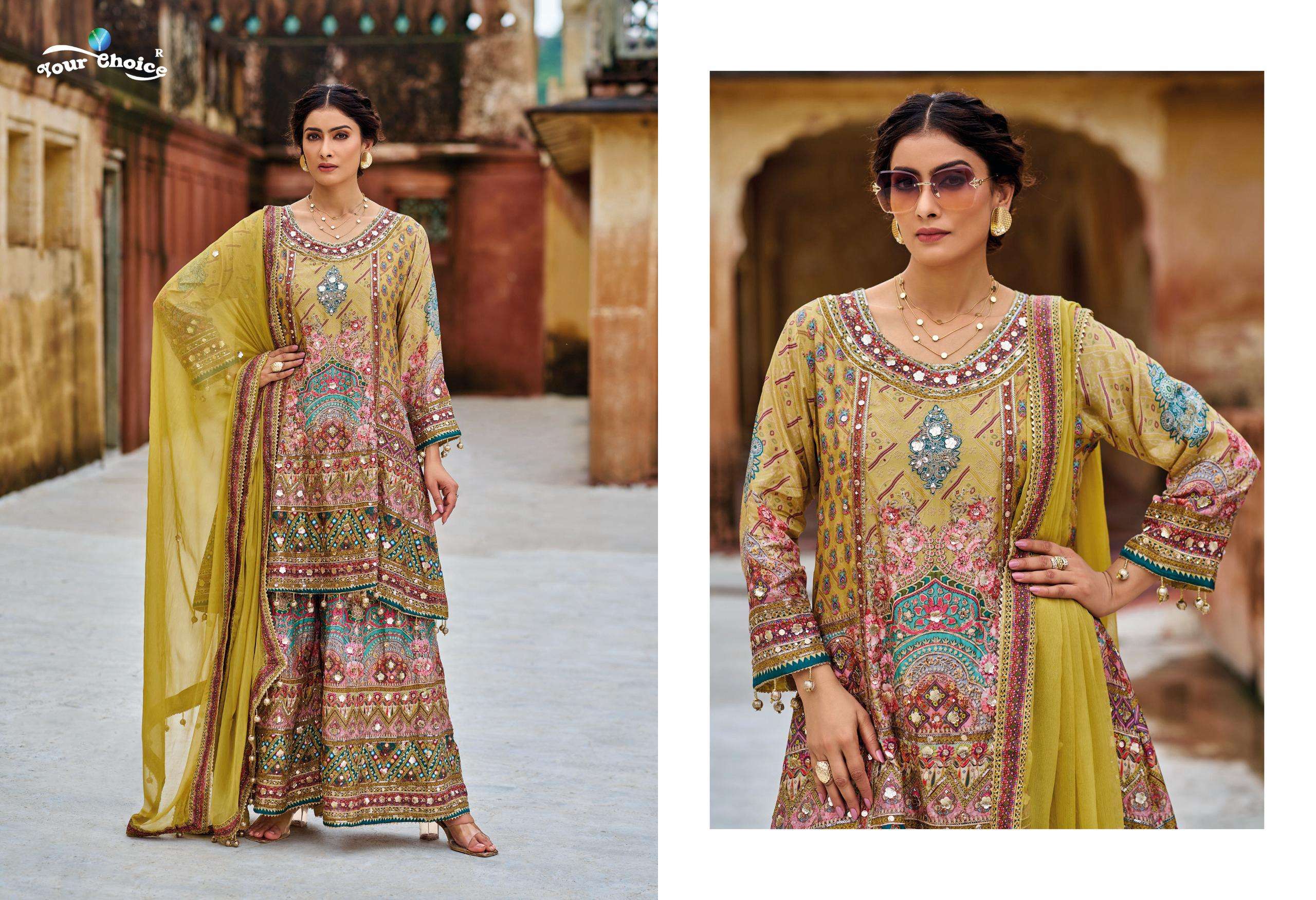 Your choice SEERAT Fully Readymade Free size Wholesale Catalog